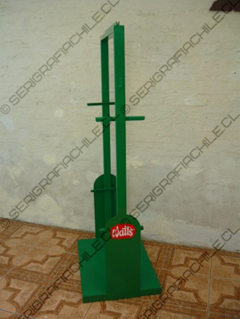 Serigrafia en estructura de WATTS